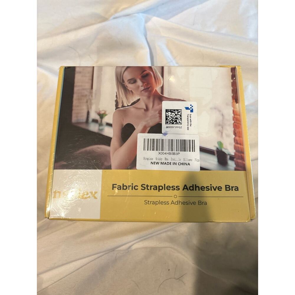 Nsolex Fabric Strapless Adhesive Bra A Bra Size Sealed